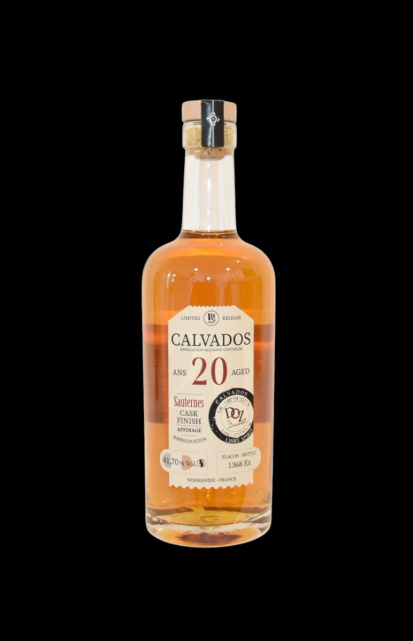 <strong>Calvados Sauternes cask finish</strong> <br/>20 years old, 70 cl